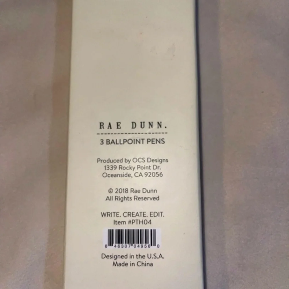 NIB Rae Dunn Pen Set‎ - Picture 3 of 3